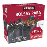 Bolsas Para Basura De Plástico Grandes Con Dispensador 90 Pz