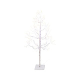 Árbol Navideño Led Blanco Birch De 3 Pies