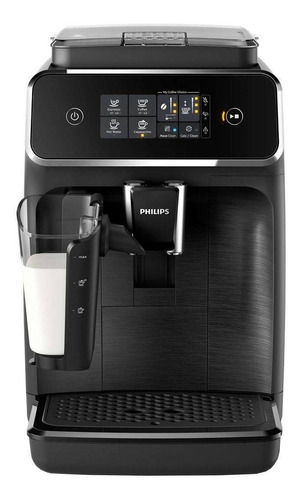 Cafetera Express Automática Philips Ep2231/4 Lattego Negra