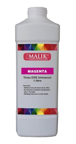 Tinta Magenta 1 Litro Compatible Brother Bt5001m Dcp-t310