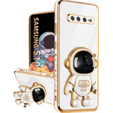 Funda Para Samsung Galaxy S10 - Blanca/astronauta