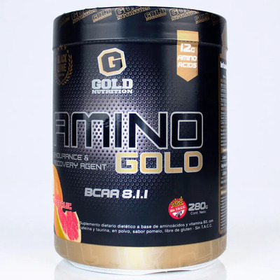 Amino Gold Bcaa 8.1.1 Sabor Grapefruit x 280gr Gold Nutrition | MercadoLibre