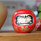 Muñeca Daruma Japonesa De Cerámica De 4 Pulgadas Lucky Cat F