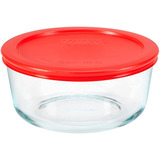 Fuente Contenedor Bowl Con Tapa Pyrex De Vidrio 950 Ml