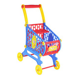 Set De Juego De Supermercado Con Carrito De Compras De Plást