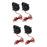 4pcs Ventilador Silencioso Radial Dc 24v Accesorios De