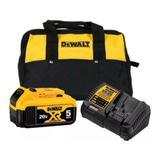 Bolso Grand Dewalt+cargador Rápido Dcb115/batería Xr 5ah 20v