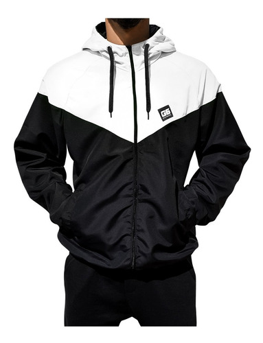 Campera Deportiva Rompe Viento Hombre Con Capucha G6