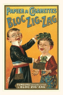 Libro Vintage Journal Advertisement For Zig-zag Cigarette...