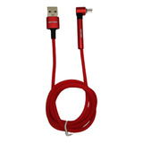 Cable Tipo C Datos Mallado C/ Soporte Metal 2.4amp Skyway