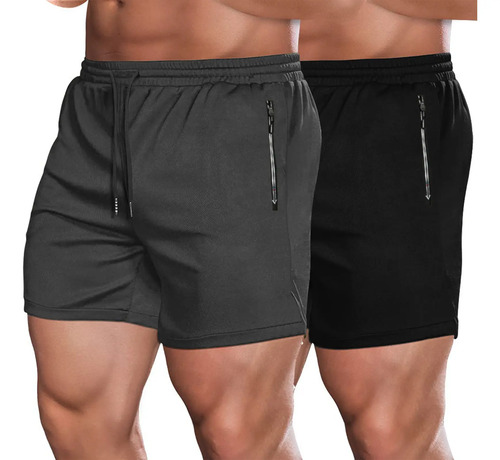 Shorts Deportivo Hombre Gym Ajuste Cómod 2pzs Arjen Kroos | MercadoLibre