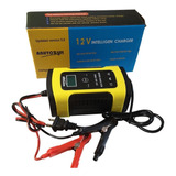 Cargador Inteligente, Tester Bateria 12v-6a Automovil Y Moto