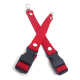 Strap Sujeta Guantes Con Broche Rojo