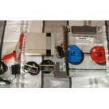 Nintendo Nes + 2 Controles + Cassette + Zapper + Power Pad