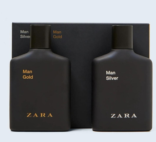 Perfume Zara Man Silver + Zara Man Gold X 100ml C/u Original