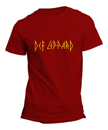 Playera Rock Def Leppard. Aulto Y Niño