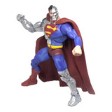 Boneco Action Figure Superman Cyborg Dc Universe 16 Cm E1