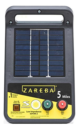 Cargador De Cerca Eléctrico Solar De Baja Impedancia Zareba 