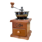 Molino De Granos De Café Retro Italiano, Cafetera Manual