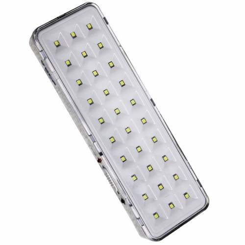 Lâmpada Emergência Recarregável 30 Led  Luminária