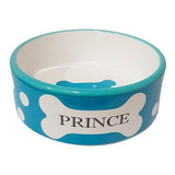 Tigela Porcelana P/ Cachorro Princesa E Príncipe - 700ml
