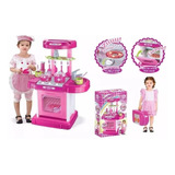 Kitchen Set Juego De Cocina Para Niñas Estufa Horno Ollas