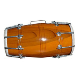 Dholak De Madera Artesanal