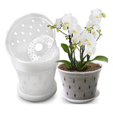 Lanccona Orchid Pot, 8 Pack De Macetas Para Orquideas Con...