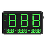 Velocimetro Auto Gadnic Digital Gps Reloj Tablero Con Alarma