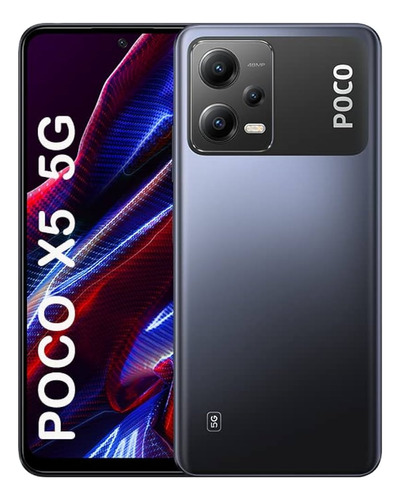 Xiaomi Poco X5 5g Preto 8gb Ram 256gb Versão Global