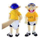Festa Jeffy Hand Puppet Plush Soft Doll Talk Show De 60 Cm [