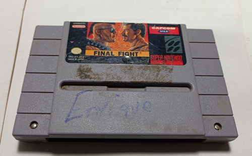 Fita/ Cartucho P/ Super Nintendo Snes Final Fight