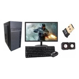 Pc Cpu I7 3.4ghz, 16gb Ram, Ssd240gb+monit 19+win 11+wifi 5g