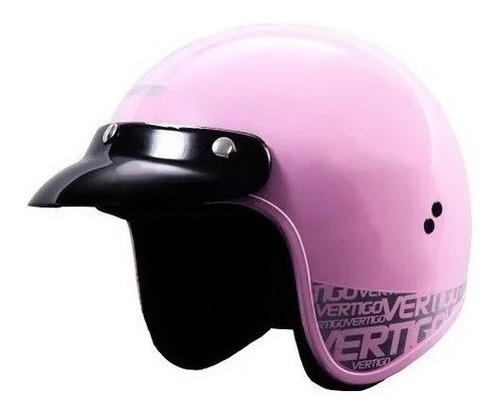 Casco Vertigo Basic Abierto Rosa Xs Unom 23302