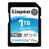 Kingston Technology Canvas Go! Plus 1 Tb Sd Uhs-i Clase 10