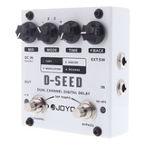 Joyo D-seed Doble Canal Digital Delay Pedal De Efectos De