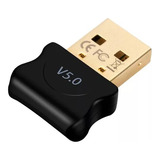 Adaptador Bluetooth Conector Pc Dongle Usb Fone Ouvido 5.0