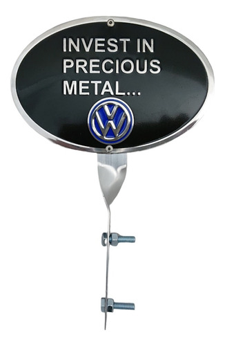 Placa Asta Bandera Volkswagen Vocho Invest In A Precious Neg