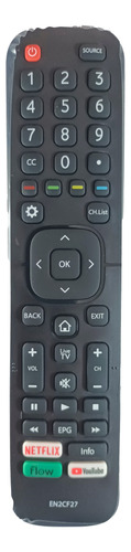 Control Remoto / Original Smart Tv / Hisense/bgh/noblex/jvc 