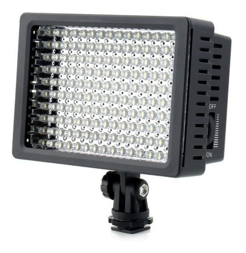 Foco Led 160 Luces Flash Cámara Videograbadora + 2 Filtros