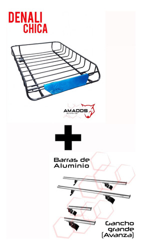 Canastilla Barras Kit Beat Spark Porta Equipaje Chevrolet