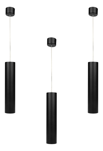 3 Luminarias De Techo Colgante Decorativa Illux Dh-5101 Gu10
