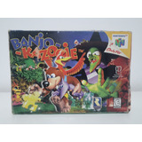 Caixa E Manual Banjo Kazooie Nintendo 64.