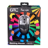 Mouse Optical Gtc Alta Definicion Gaming Luces Led 6 Teclas