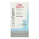 Wella Color Charm Permanent Liquid Hair Toner T-18, White