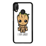 Funda Protector Para Huawei I Am Groot Marvel Guardianes