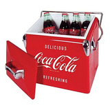 Refrigerador Retro Coca-cola Para Hieleras, 13 Litros (14 Cu