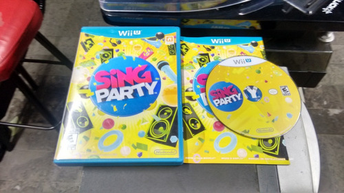 Sing Party Para Nintendo Wii U,excelente Titulo