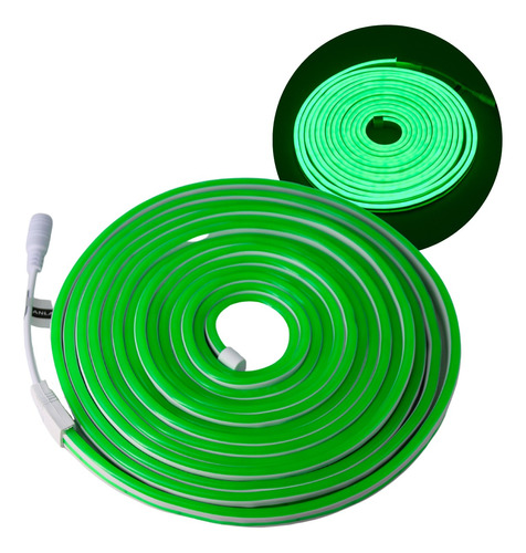 Manguera Neon Led Flexible 5mts Dif. Colores Sin Eliminador