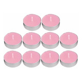 Velas De Te Flotantes Rosas Sin Aroma Tea Light 50pzas